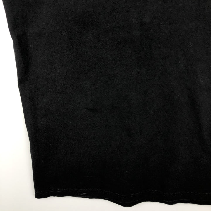 90'S Harley-Davidson American flag pattern motorcycle t-shirt, made in USA, men's size M equivalent, vintage. cotton black type Vintage Second Hand