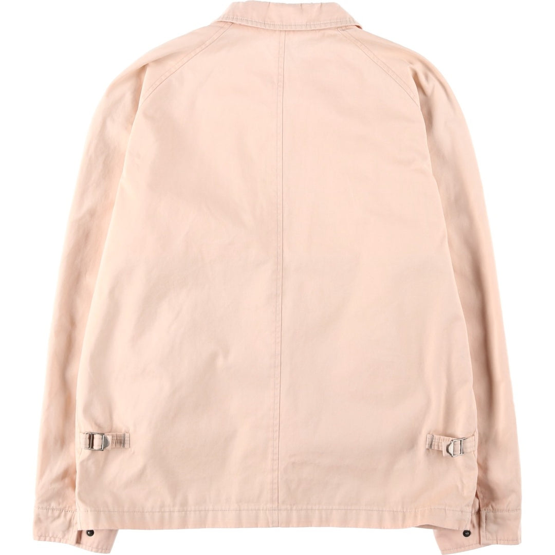 Marks and Spencer Swing Top Sports Jacket, Men's Size M (approx.) cotton pink type Vintage Second Hand