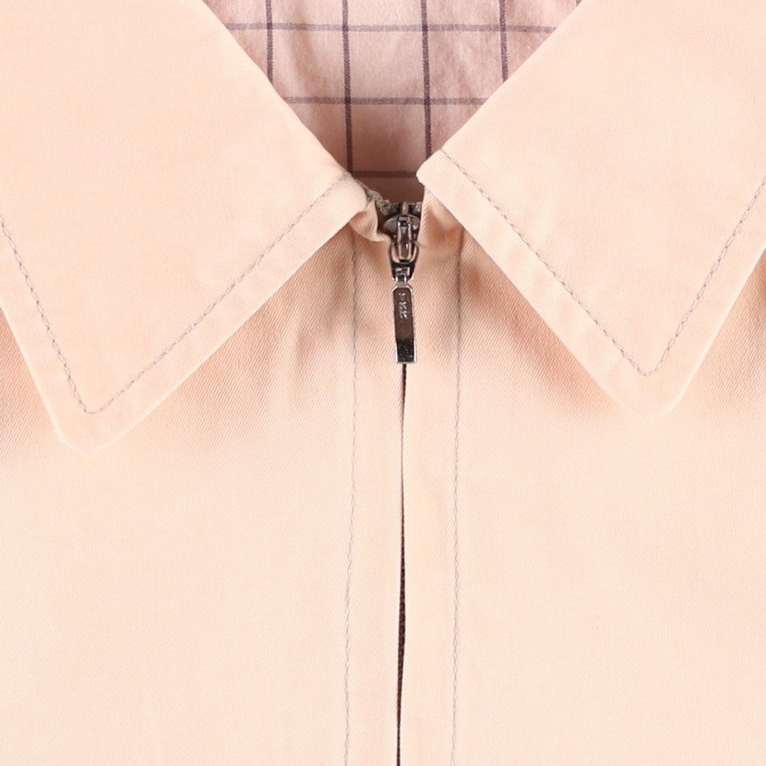 Marks and Spencer Swing Top Sports Jacket, Men's Size M (approx.) cotton pink type Vintage Second Hand