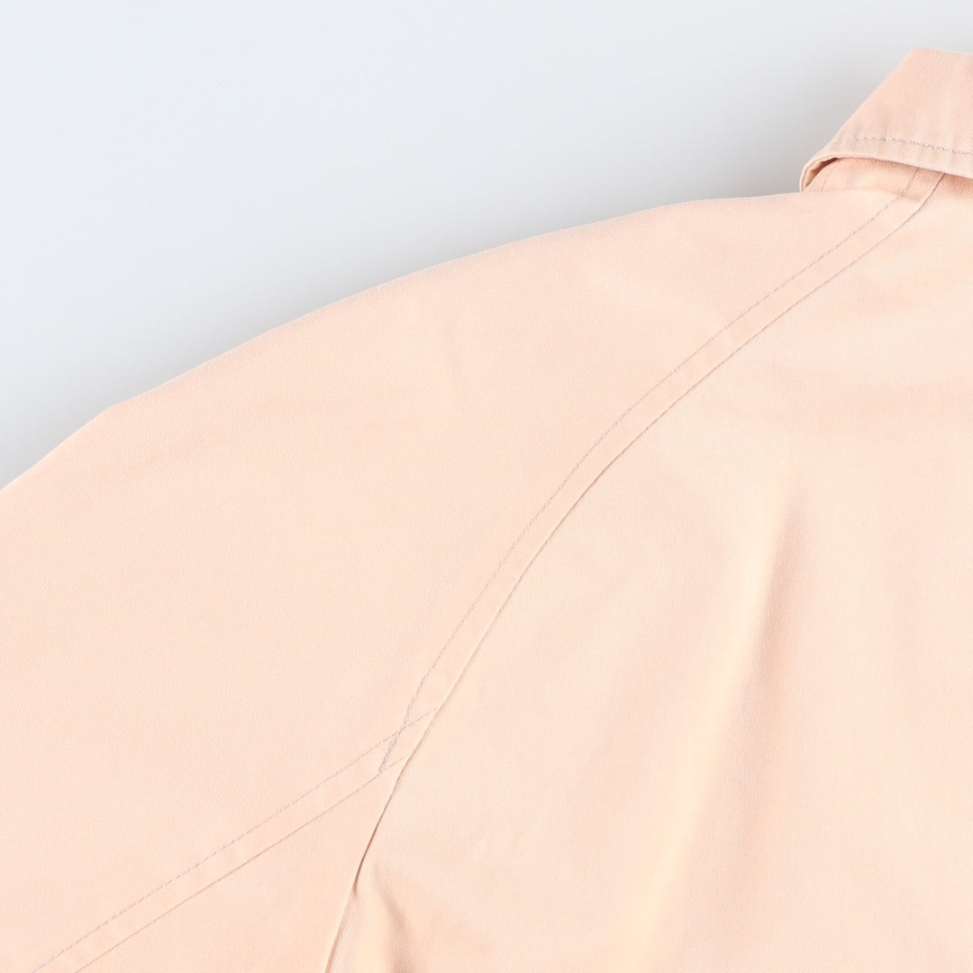 Marks and Spencer Swing Top Sports Jacket, Men's Size M (approx.) cotton pink type Vintage Second Hand