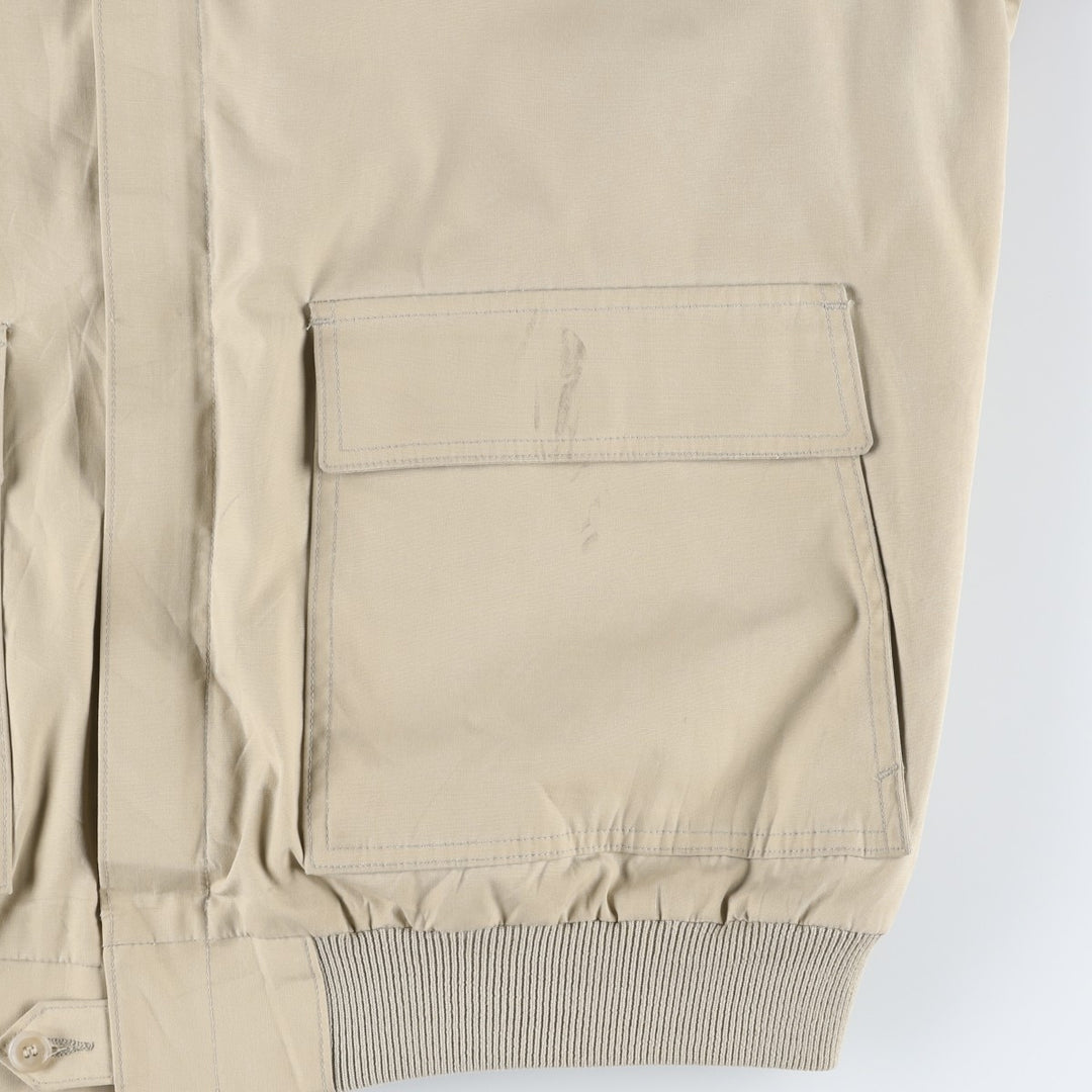 70'S MIGHTY-MAC Harrington Jacket Swing Top, Made in USA, Men's XL equivalent. unclear Khaki type beige Vintage Second Hand