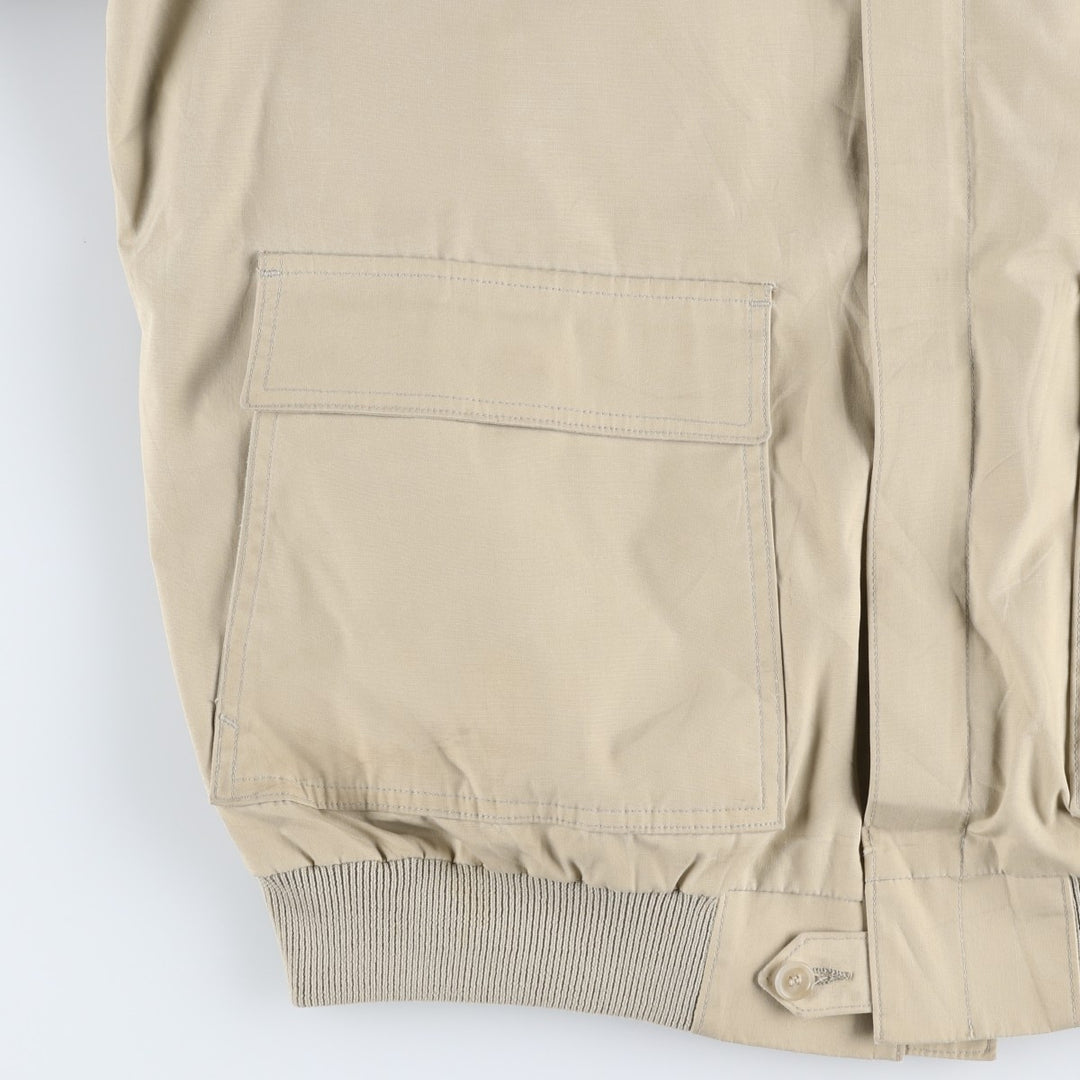 70'S MIGHTY-MAC Harrington Jacket Swing Top, Made in USA, Men's XL equivalent. unclear Khaki type beige Vintage Second Hand