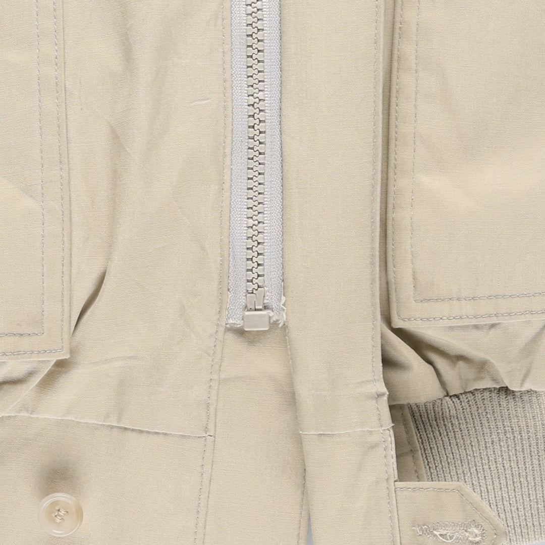 70'S MIGHTY-MAC Harrington Jacket Swing Top, Made in USA, Men's XL equivalent. unclear Khaki type beige Vintage Second Hand