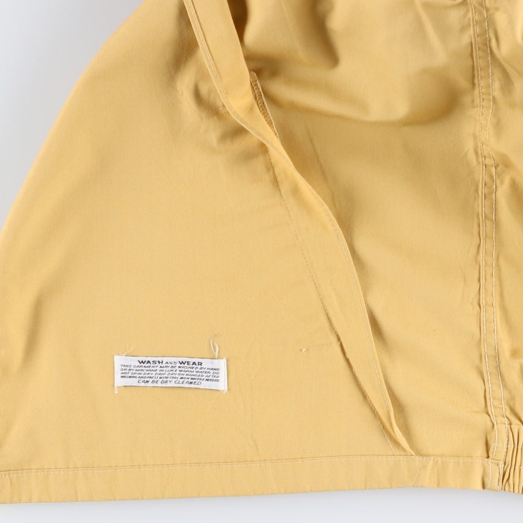 1960'S Peters Harrington Jacket Swing Top, Men's XL equivalent. polyester yellow type Vintage Second Hand