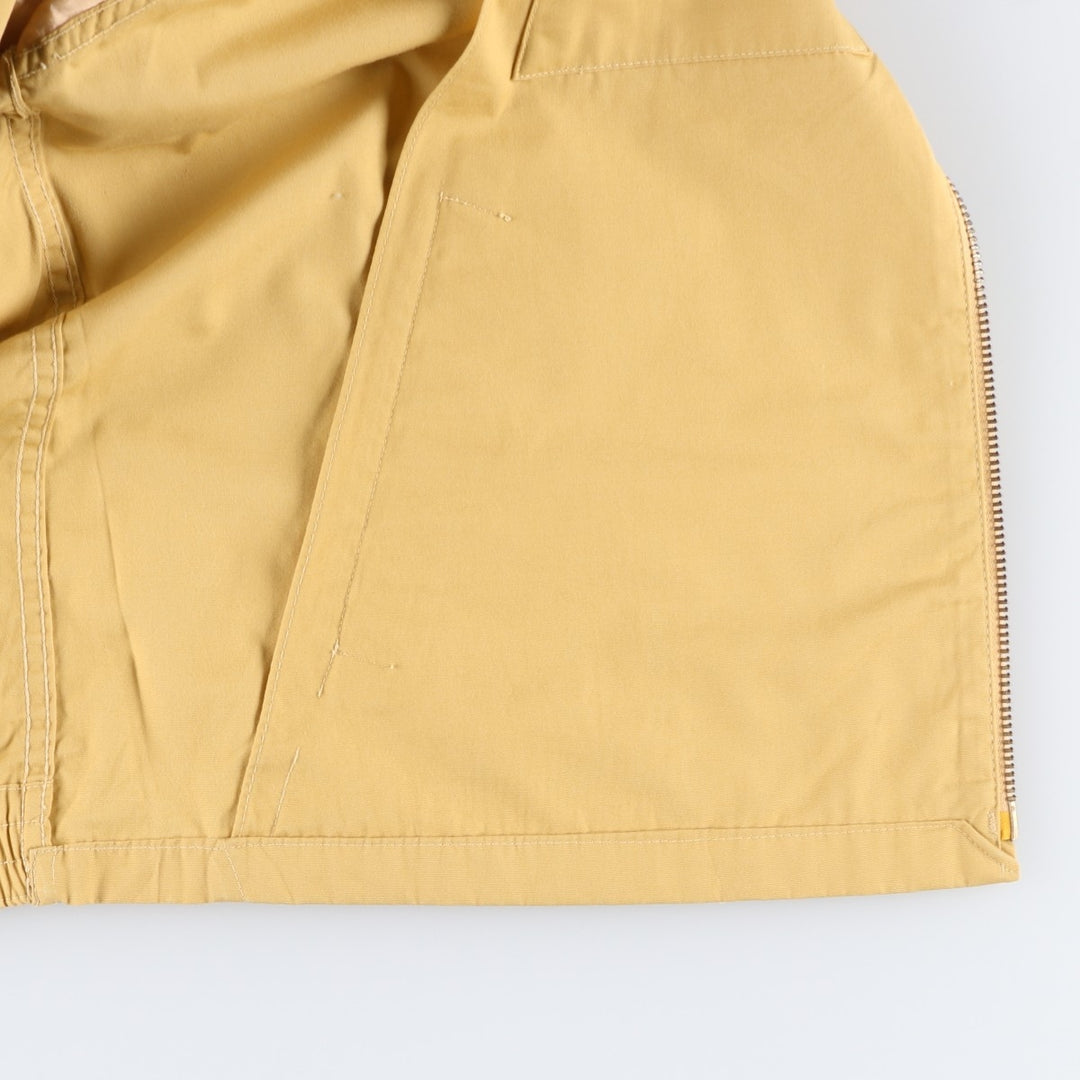 1960'S Peters Harrington Jacket Swing Top, Men's XL equivalent. polyester yellow type Vintage Second Hand
