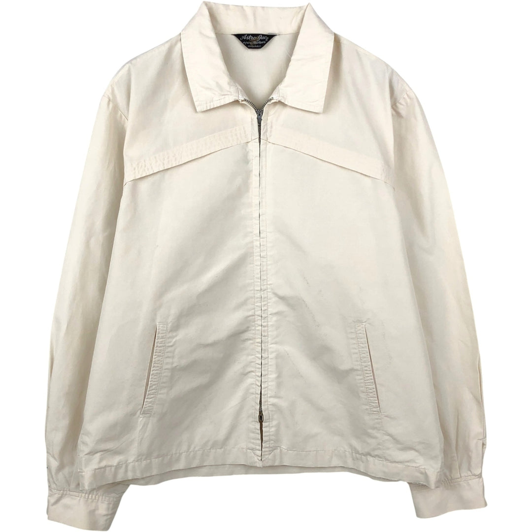 Astro-Jac Marlboro Swing Top Sports Jacket, Men's Size L (Equivalent), Vintage unclear unbleached Vintage Second Hand