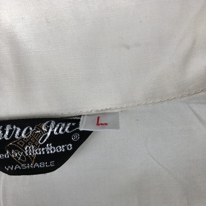 Astro-Jac Marlboro Swing Top Sports Jacket, Men's Size L (Equivalent), Vintage unclear unbleached Vintage Second Hand