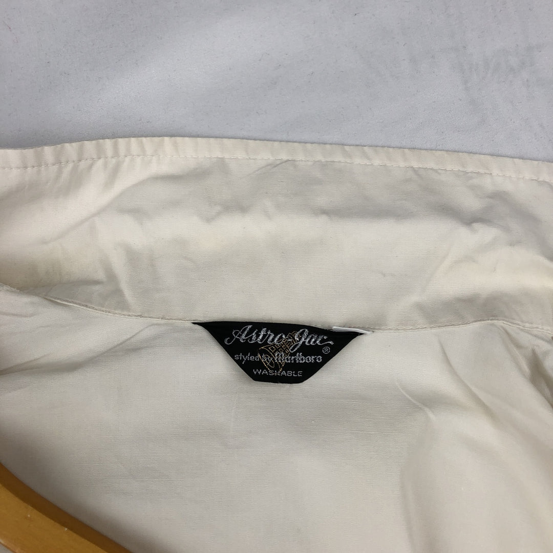 Astro-Jac Marlboro Swing Top Sports Jacket, Men's Size L (Equivalent), Vintage unclear unbleached Vintage Second Hand