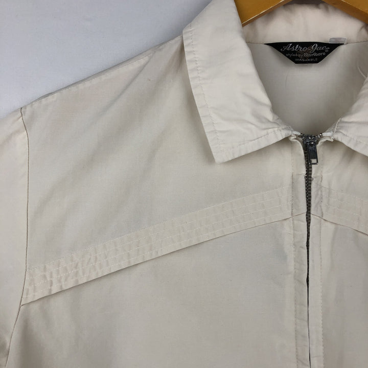 Astro-Jac Marlboro Swing Top Sports Jacket, Men's Size L (Equivalent), Vintage unclear unbleached Vintage Second Hand