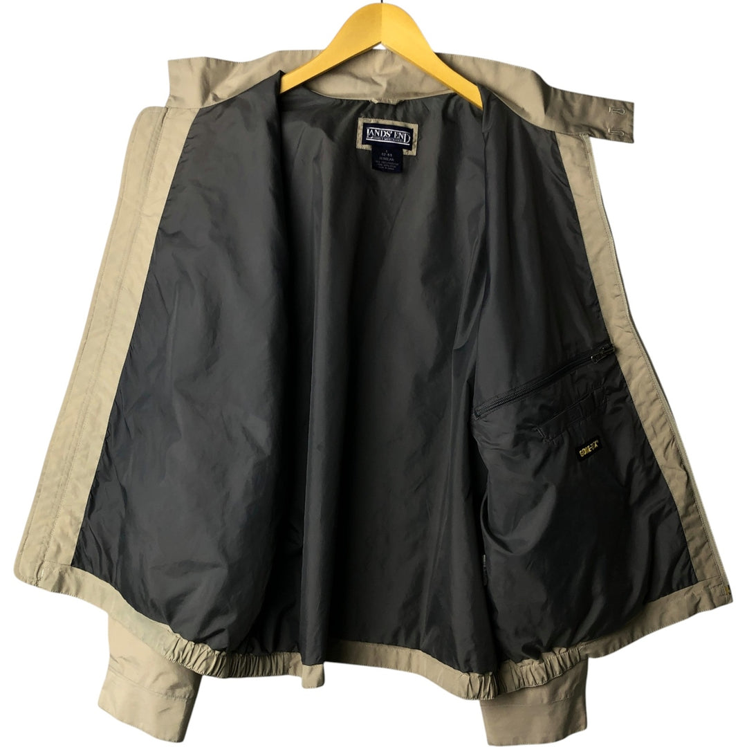 Lands' End GORE-TEX Harrington Jacket Swing Top (Men's Size L equivalent) polyester Beige type Vintage Second Hand