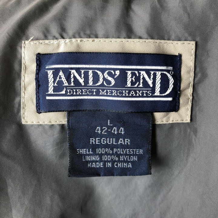 Lands' End GORE-TEX Harrington Jacket Swing Top (Men's Size L equivalent) polyester Beige type Vintage Second Hand