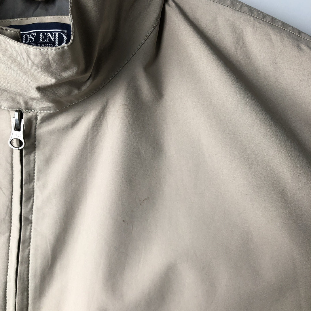 Lands' End GORE-TEX Harrington Jacket Swing Top (Men's Size L equivalent) polyester Beige type Vintage Second Hand