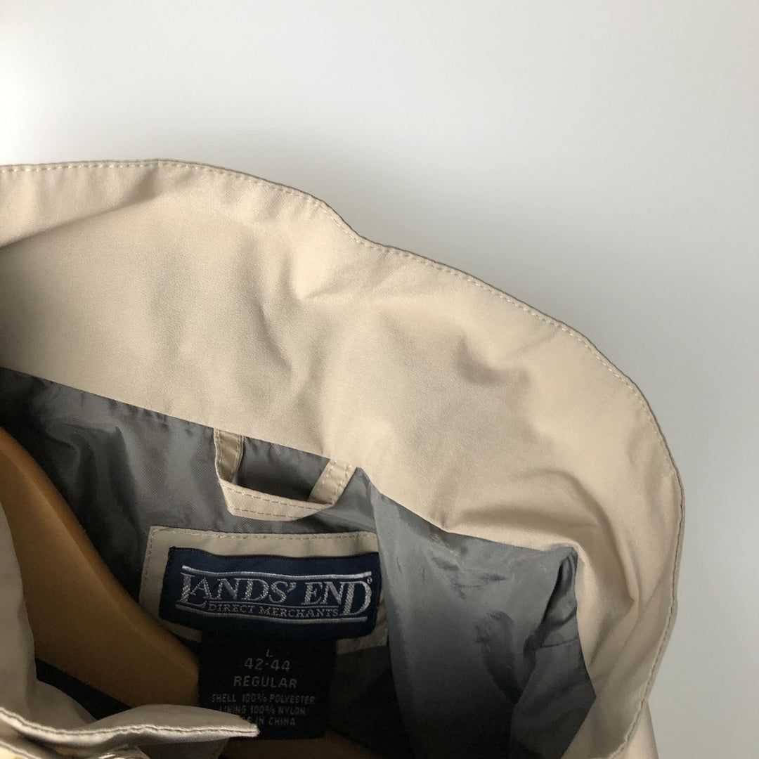 Lands' End GORE-TEX Harrington Jacket Swing Top (Men's Size L equivalent) polyester Beige type Vintage Second Hand