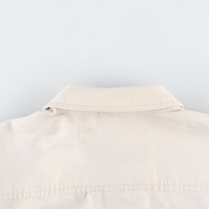 Lacoste Swing Top Sports Jacket, Men's XXL cotton ivory Vintage Second Hand