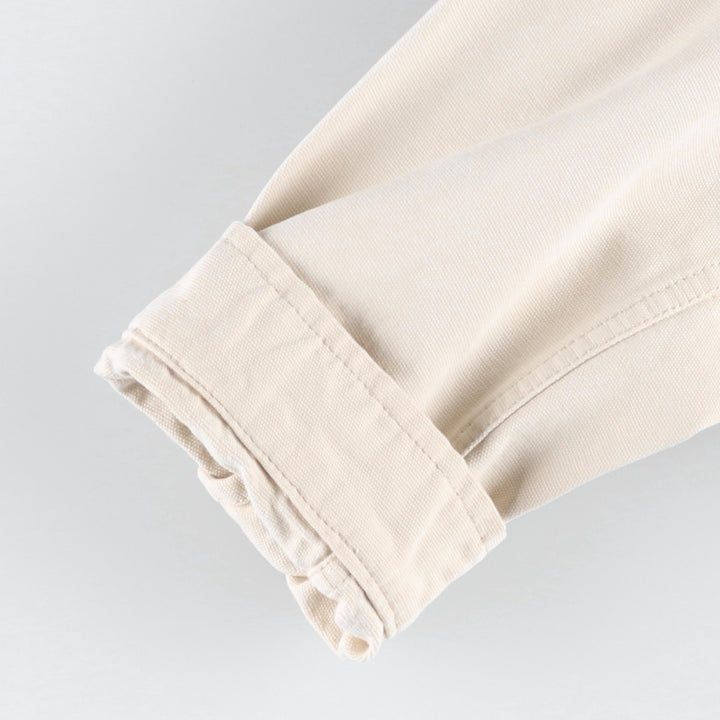 Lacoste Swing Top Sports Jacket, Men's XXL cotton ivory Vintage Second Hand
