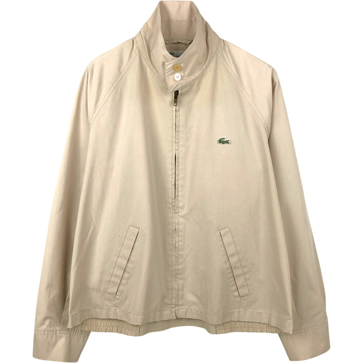 1970'S Lacoste IZOD Harrington Jacket Swing Top, Men's Size XL (approx.), Vintage unclear Beige type Vintage Second Hand