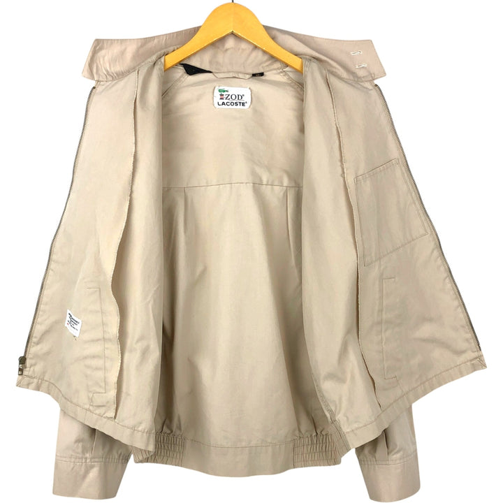 1970'S Lacoste IZOD Harrington Jacket Swing Top, Men's Size XL (approx.), Vintage unclear Beige type Vintage Second Hand