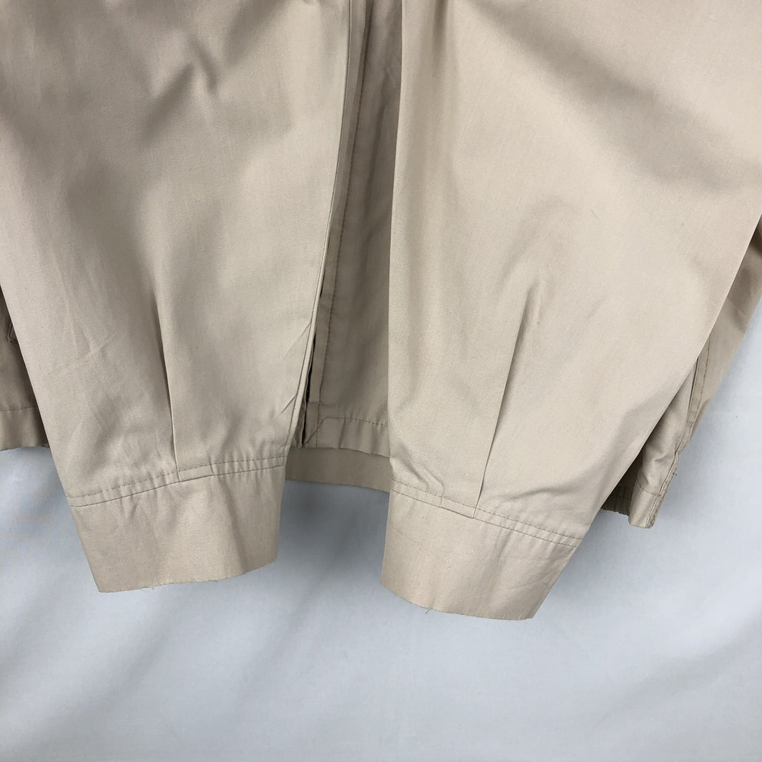 1970'S Lacoste IZOD Harrington Jacket Swing Top, Men's Size XL (approx.), Vintage unclear Beige type Vintage Second Hand