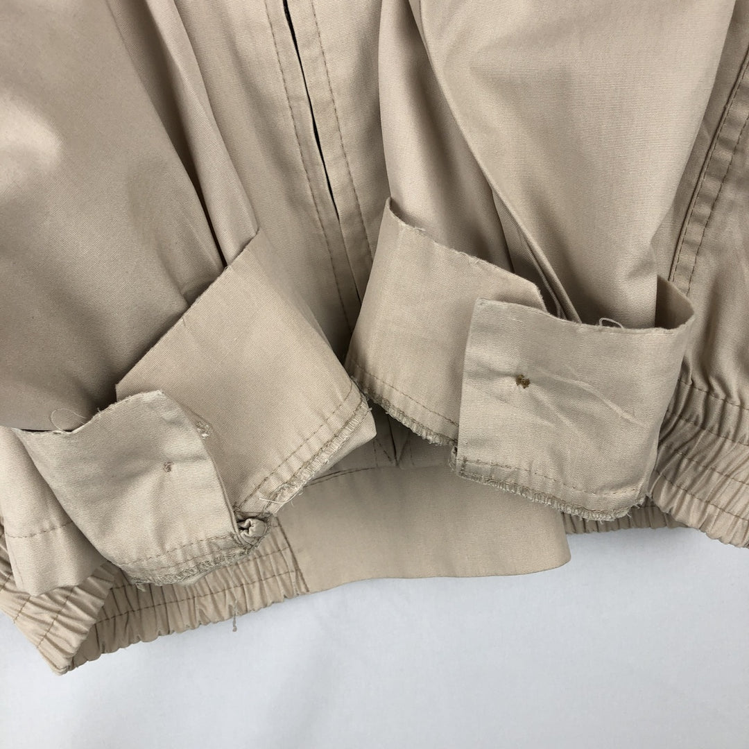 1970'S Lacoste IZOD Harrington Jacket Swing Top, Men's Size XL (approx.), Vintage unclear Beige type Vintage Second Hand