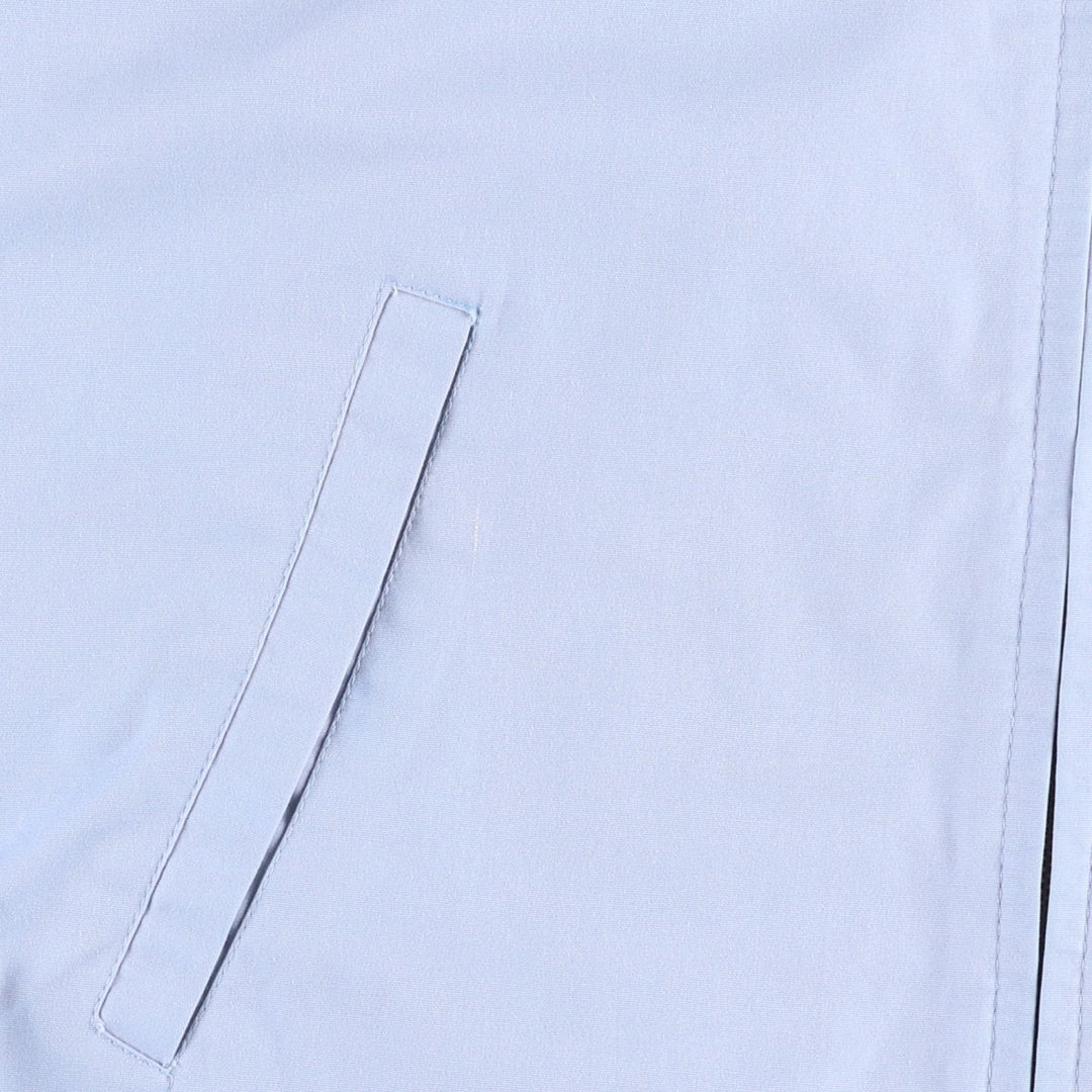 1970'S Lacoste IZOD Harrington Jacket Swing Top, Men's Size L (approx.) unclear Blue type light blue Vintage Second Hand