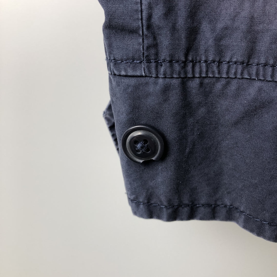 1990'S Lacoste Swing Top Sport Jacket, Size 56 (Men's XL equivalent), Vintage cotton navy blue type Vintage Second Hand
