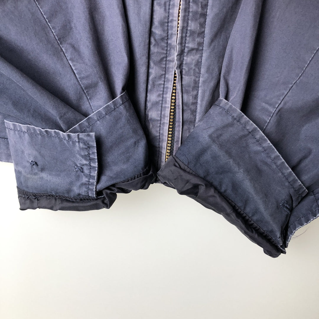 1990'S Lacoste Swing Top Sport Jacket, Size 56 (Men's XL equivalent), Vintage cotton navy blue type Vintage Second Hand