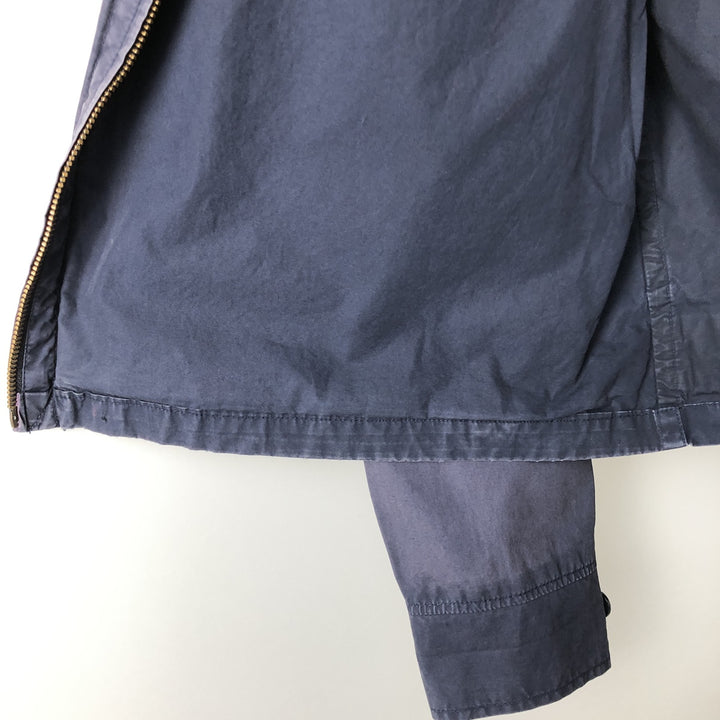 1990'S Lacoste Swing Top Sport Jacket, Size 56 (Men's XL equivalent), Vintage cotton navy blue type Vintage Second Hand