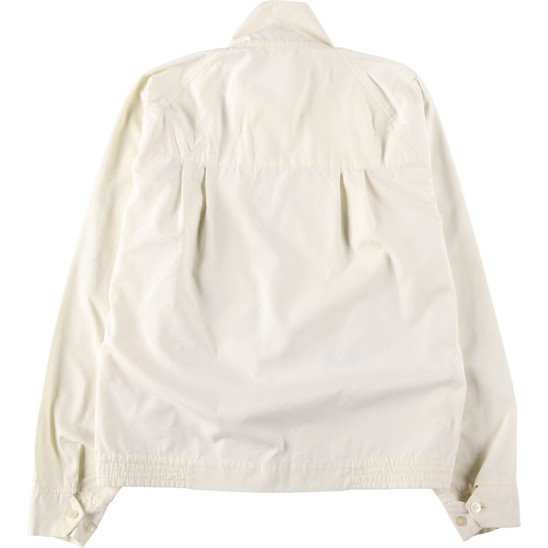 1970'S Lacoste IZOD Harrington Jacket Swing Top (Men's Size M) unclear ivory Vintage Second Hand