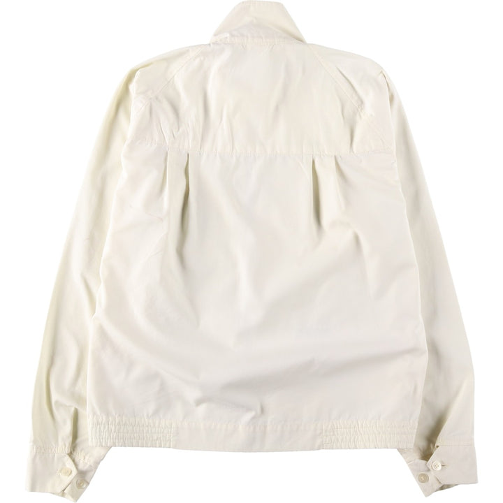 1970'S Lacoste IZOD Harrington Jacket Swing Top (Men's Size M) unclear ivory Vintage Second Hand