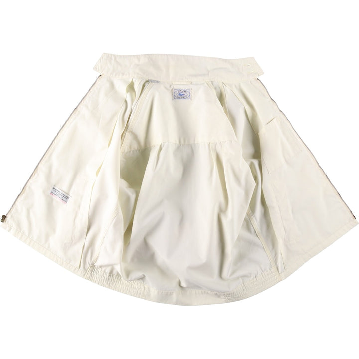 1970'S Lacoste IZOD Harrington Jacket Swing Top (Men's Size M) unclear ivory Vintage Second Hand