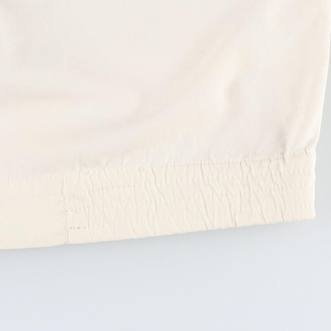 1970'S Lacoste IZOD Harrington Jacket Swing Top (Men's Size M) unclear ivory Vintage Second Hand