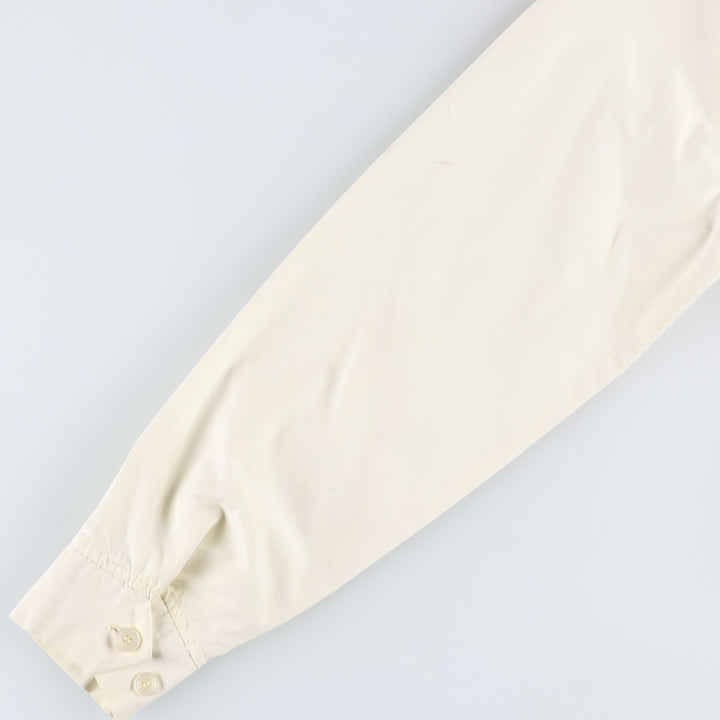 1970'S Lacoste IZOD Harrington Jacket Swing Top (Men's Size M) unclear ivory Vintage Second Hand