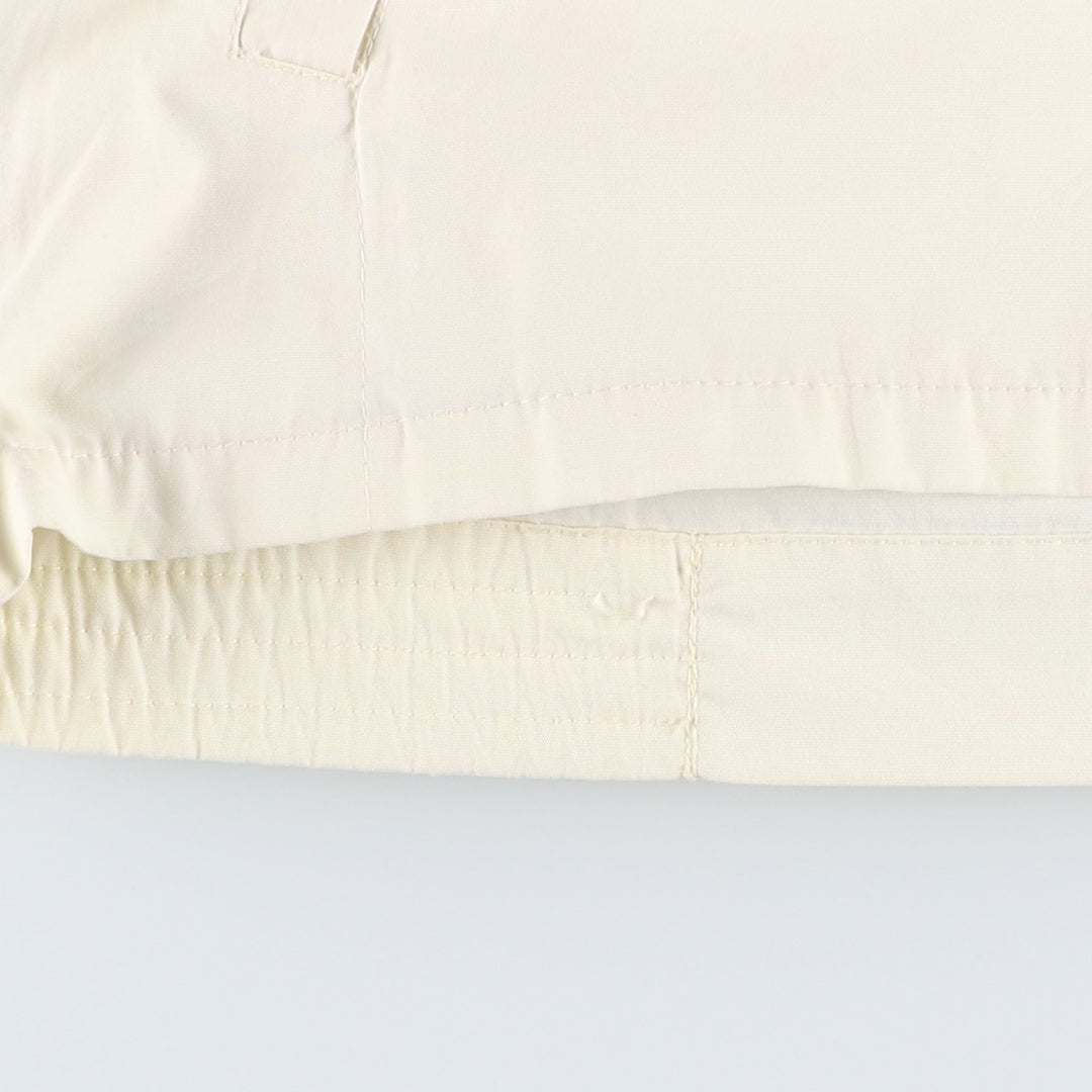 1970'S Lacoste IZOD Harrington Jacket Swing Top (Men's Size M) unclear ivory Vintage Second Hand