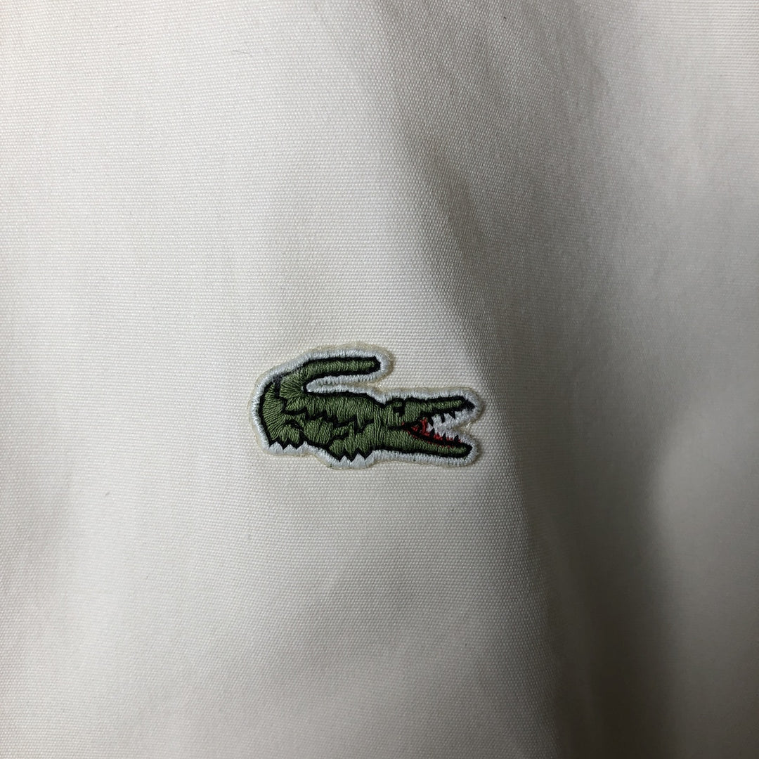 70s-80'S Lacoste IZOD Harrington Jacket Swing Top, Men's Size M (approx.) unclear unbleached Vintage Second Hand