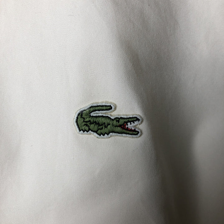 70s-80'S Lacoste IZOD Harrington Jacket Swing Top, Men's Size M (approx.) unclear unbleached Vintage Second Hand