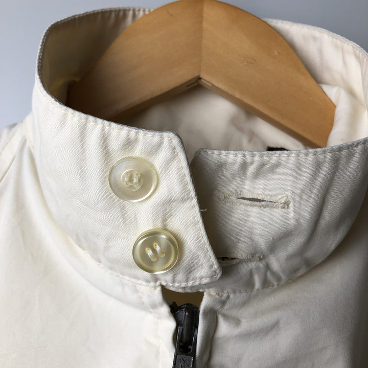 70s-80'S Lacoste IZOD Harrington Jacket Swing Top, Men's Size M (approx.) unclear unbleached Vintage Second Hand