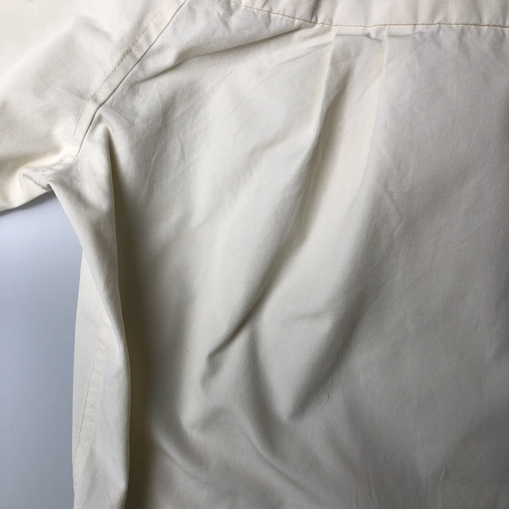 70s-80'S Lacoste IZOD Harrington Jacket Swing Top, Men's Size M (approx.) unclear unbleached Vintage Second Hand
