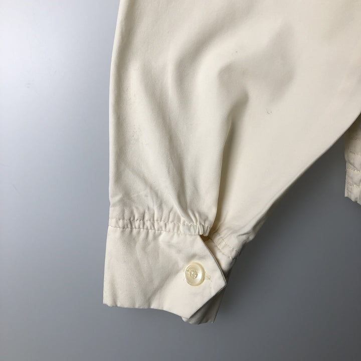 70s-80'S Lacoste IZOD Harrington Jacket Swing Top, Men's Size M (approx.) unclear unbleached Vintage Second Hand