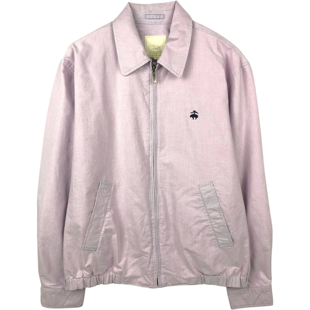 Brooks Brothers Est.1818 Oxford Swing Top Sport Jacket, Men's Size M (approx.) cotton purple type Vintage Second Hand