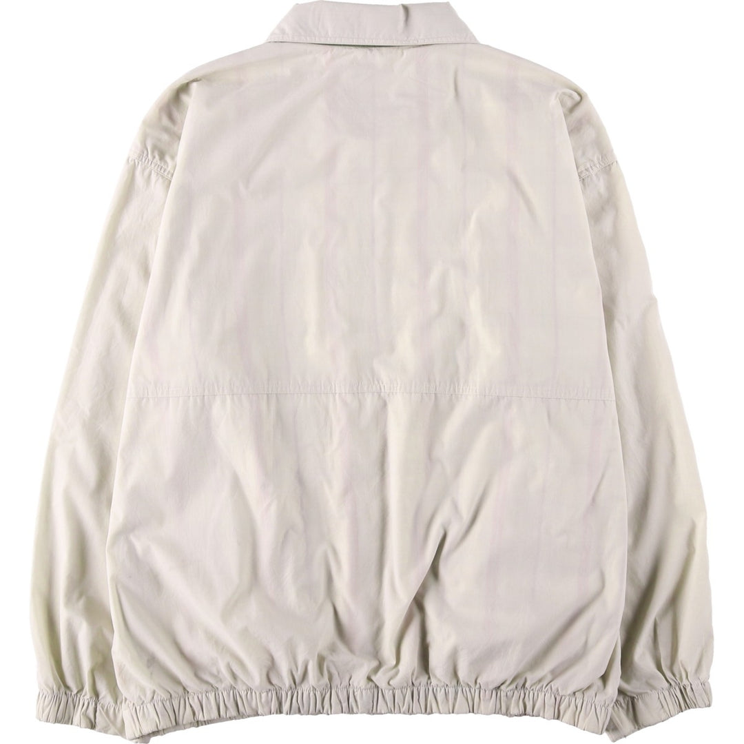 1980'S Ralph Lauren CHAPS Swing Top Sports Jacket, Men's Size L (approx.) polyester ivory Vintage Second Hand