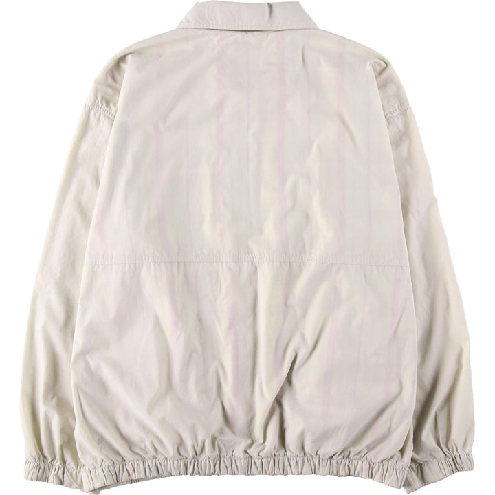 1980'S Ralph Lauren CHAPS Swing Top Sports Jacket, Men's Size L (approx.) polyester ivory Vintage Second Hand