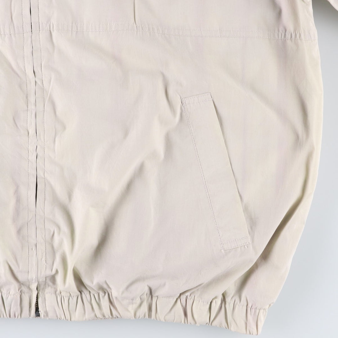 1980'S Ralph Lauren CHAPS Swing Top Sports Jacket, Men's Size L (approx.) polyester ivory Vintage Second Hand