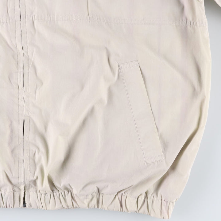 1980'S Ralph Lauren CHAPS Swing Top Sports Jacket, Men's Size L (approx.) polyester ivory Vintage Second Hand