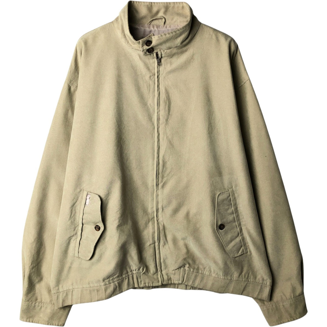 Ralph Lauren CHAPS Harrington Jacket Swing Top (Men's Size L) polyester Beige type Vintage Second Hand