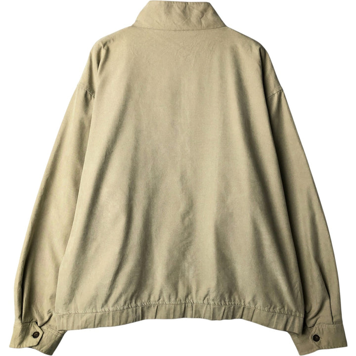 Ralph Lauren CHAPS Harrington Jacket Swing Top (Men's Size L) polyester Beige type Vintage Second Hand