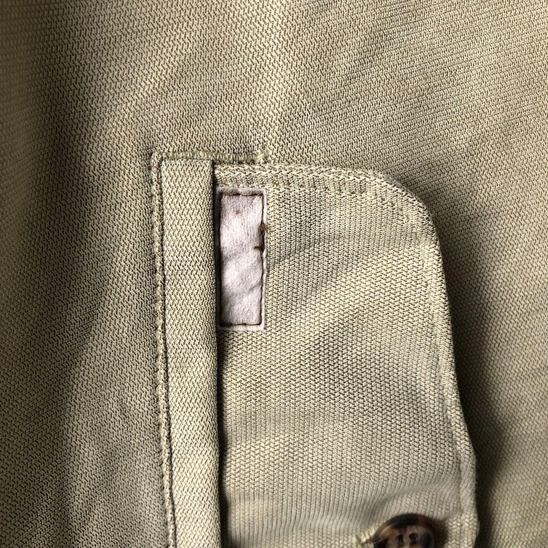Ralph Lauren CHAPS Harrington Jacket Swing Top (Men's Size L) polyester Beige type Vintage Second Hand