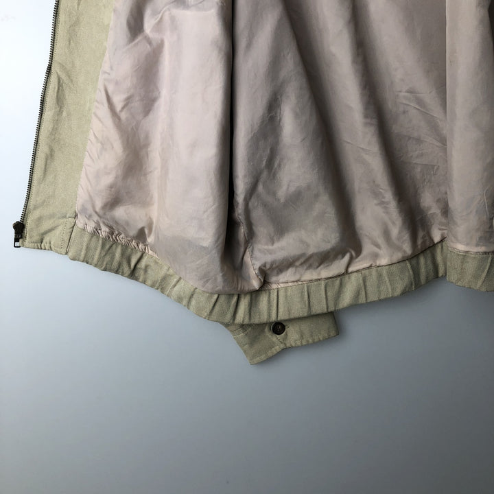 Ralph Lauren CHAPS Harrington Jacket Swing Top (Men's Size L) polyester Beige type Vintage Second Hand