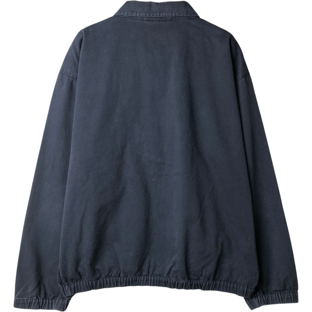 Ralph Lauren CHAPS swing top sports jacket, men's size L cotton navy blue type Vintage Second Hand