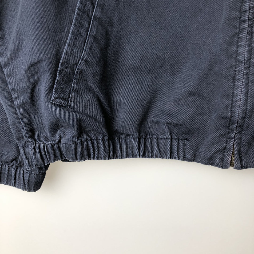 Ralph Lauren CHAPS swing top sports jacket, men's size L cotton navy blue type Vintage Second Hand