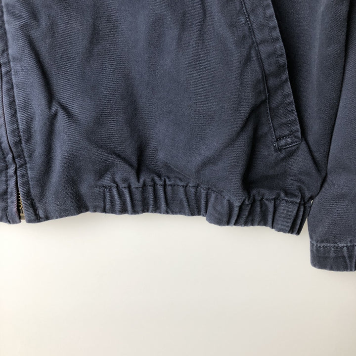 Ralph Lauren CHAPS swing top sports jacket, men's size L cotton navy blue type Vintage Second Hand